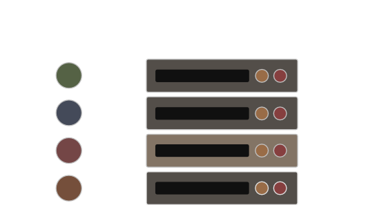 Tracks, loop elements, and loop