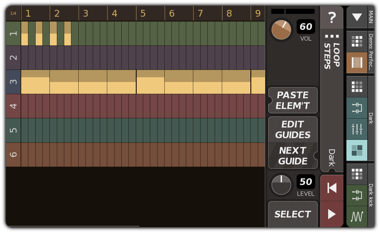 A beginning to the hi-hat pattern