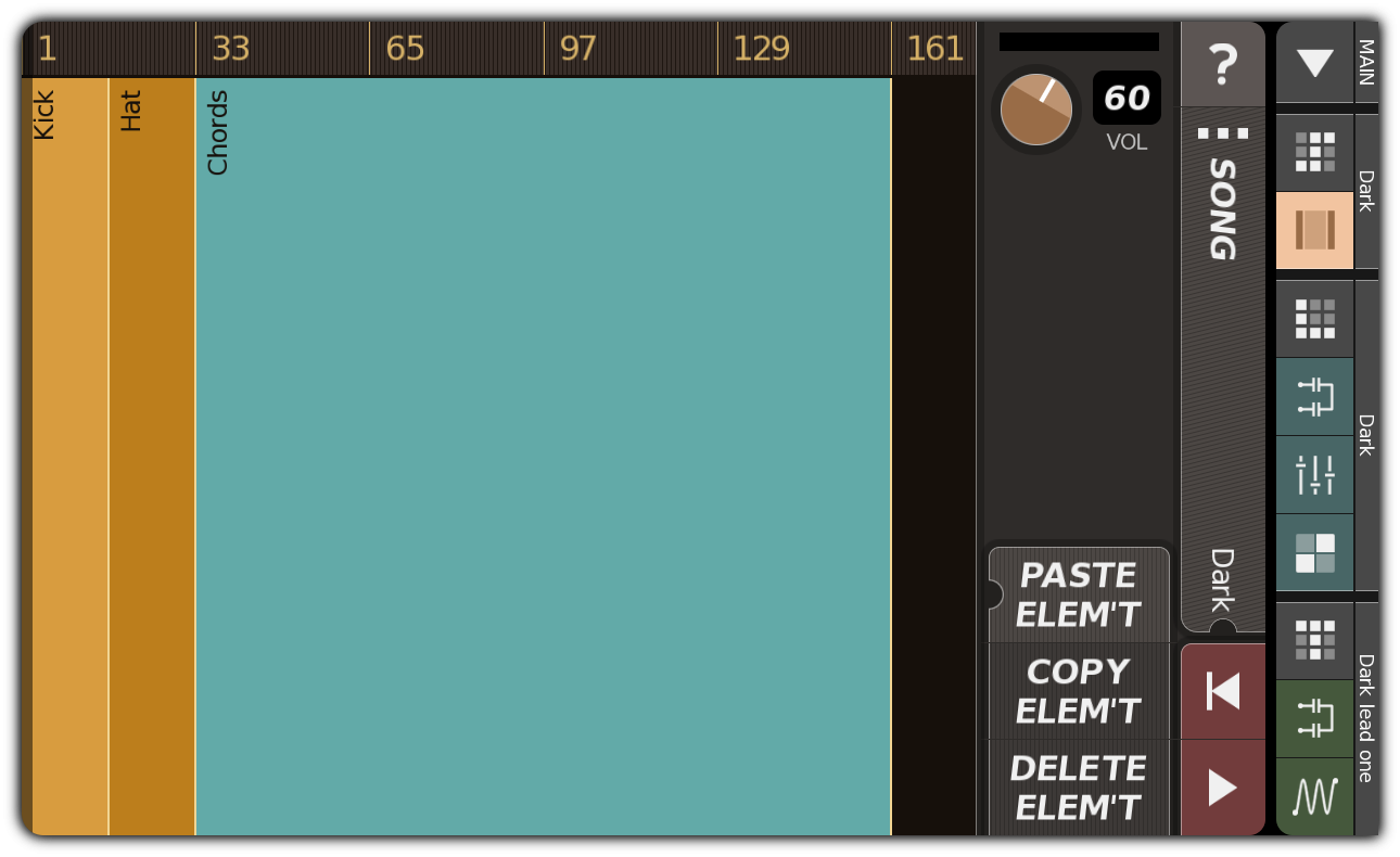 Song with last song element